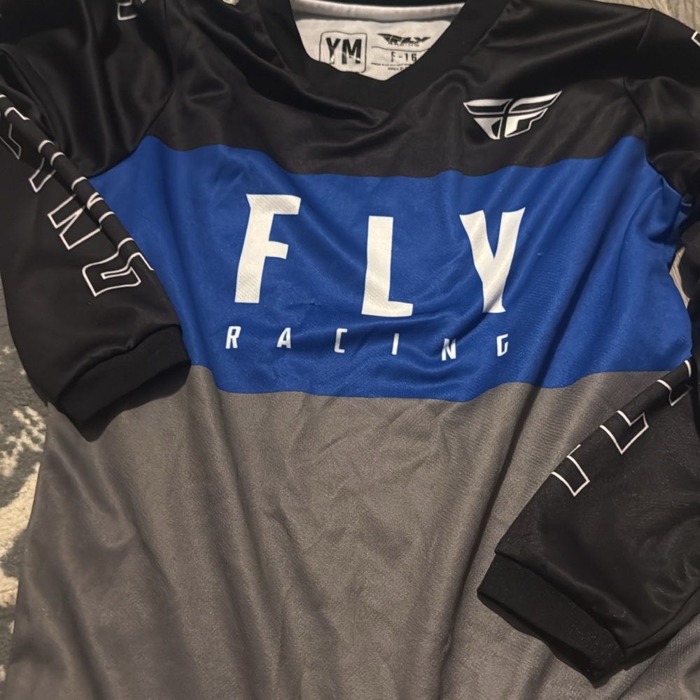 Kids Jersey - Blue and Black